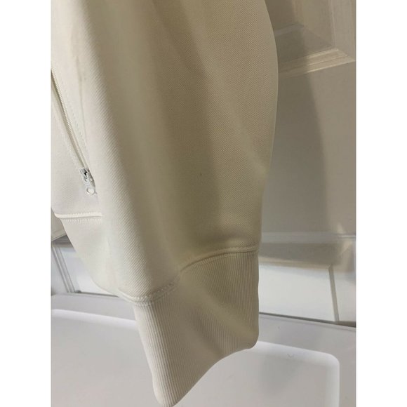 Old Navy Men’s Sz XXL long sleeve green with white zippered track jacket - Picture 5 of 6